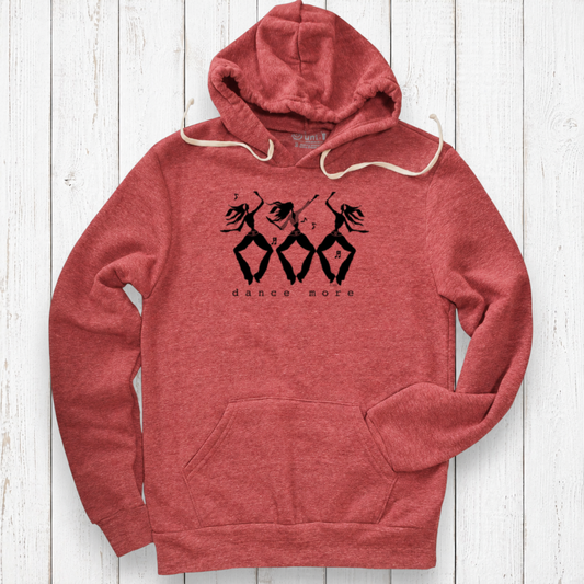 Brick-red heather hoodie flat lay.png