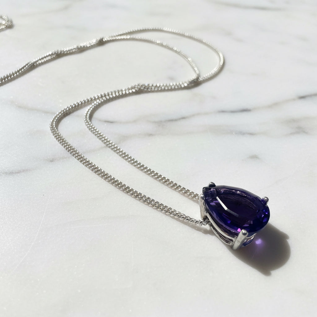 Amethyst Gemstone Necklace