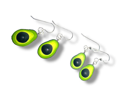 Avocado Earrings/Clay Food Earrings*
