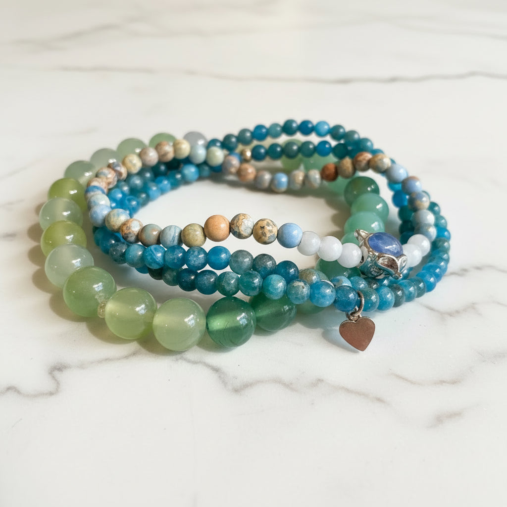 Gemstone Stretch Bracelet-