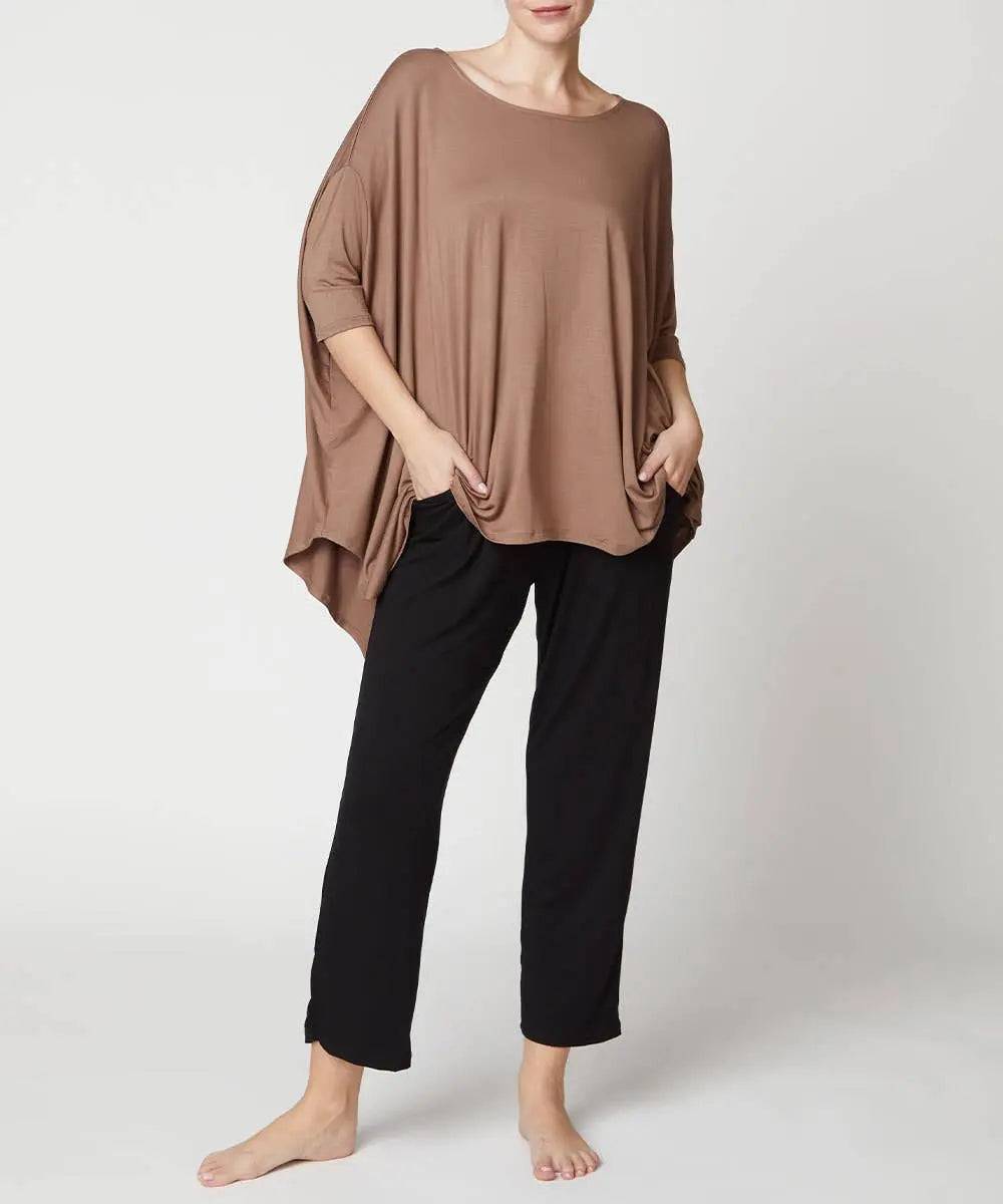 Bamboo Poncho Tunic Top Studio Ko Clothing