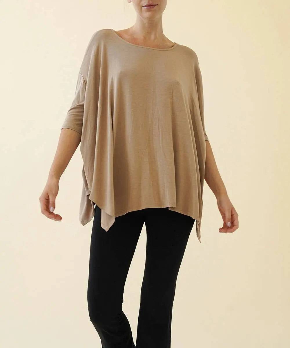 Bamboo Poncho Tunic Top Studio Ko Clothing