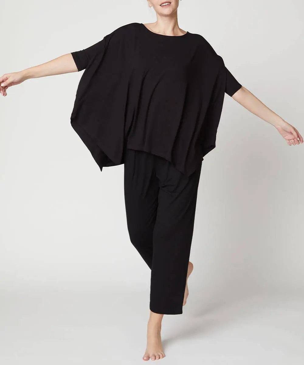 Bamboo Poncho Tunic Top Studio Ko Clothing