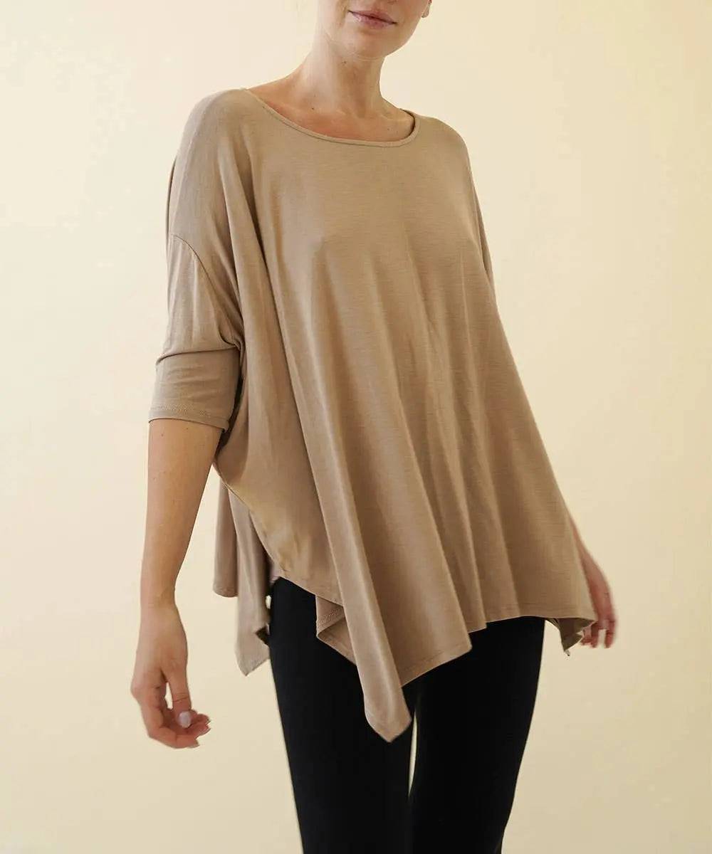 Bamboo Poncho Tunic Top Studio Ko Clothing