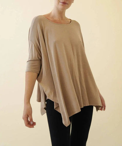 Bamboo Poncho Tunic Top Studio Ko Clothing