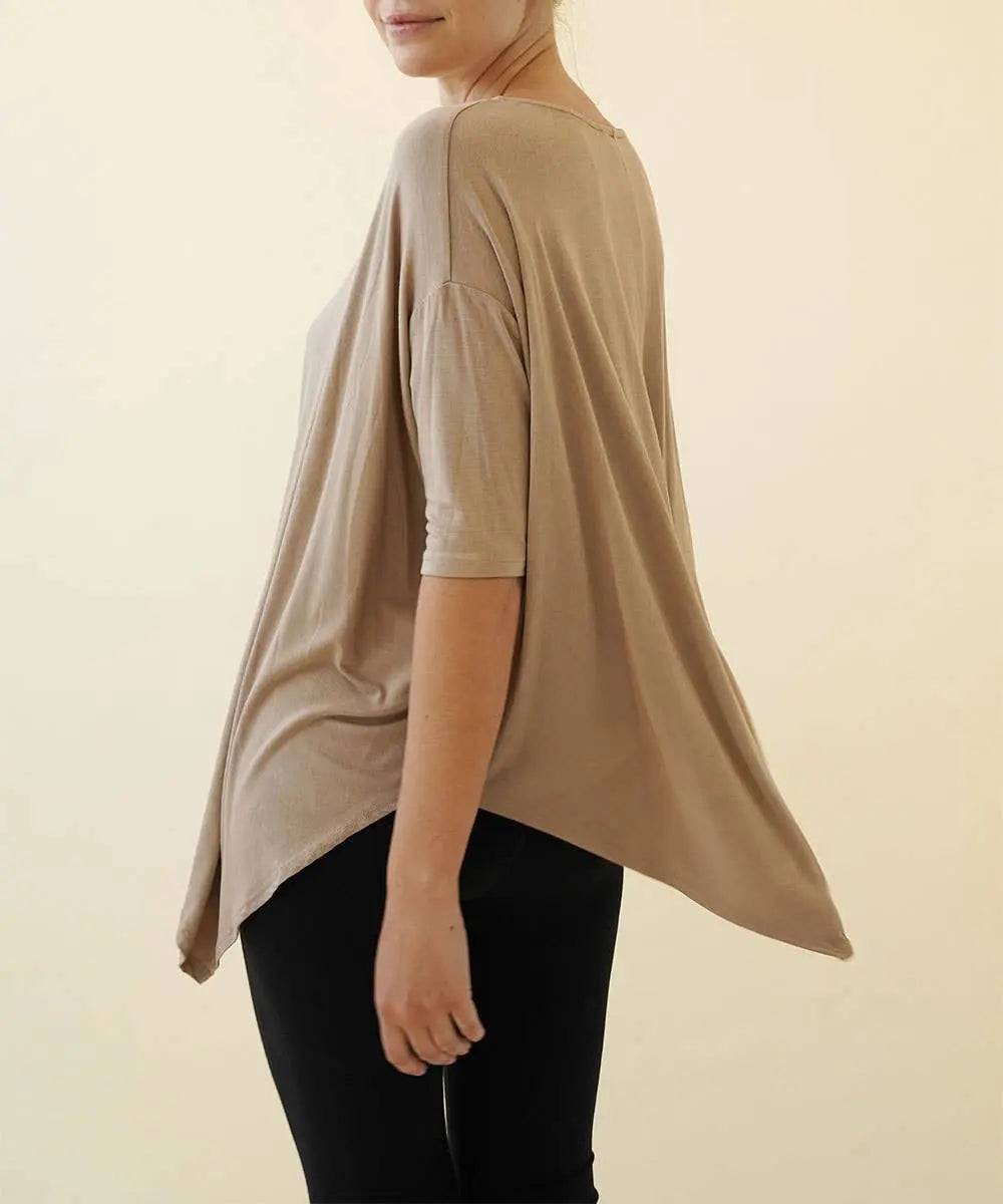 Bamboo Poncho Tunic Top Studio Ko Clothing