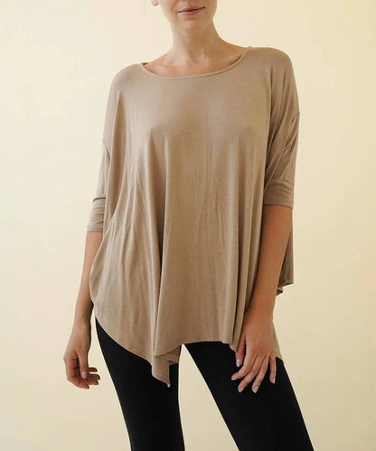 Bamboo Poncho Tunic Top Studio Ko Clothing