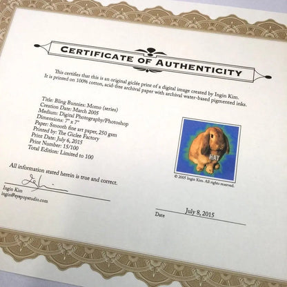 Bling Bunnies, Gizmo & Momo - Uni-T