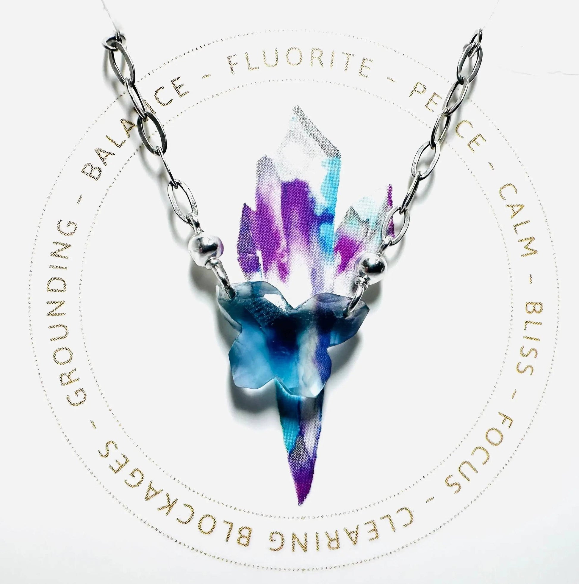 Butterfly Gemstone NecklaceCrystal Necklace, Assorted Gemstone Necklaces* Janine Gerade