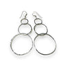 HoopLink Earrings, Silver Hoops or Golden Hoops-Uni-T Janine Design