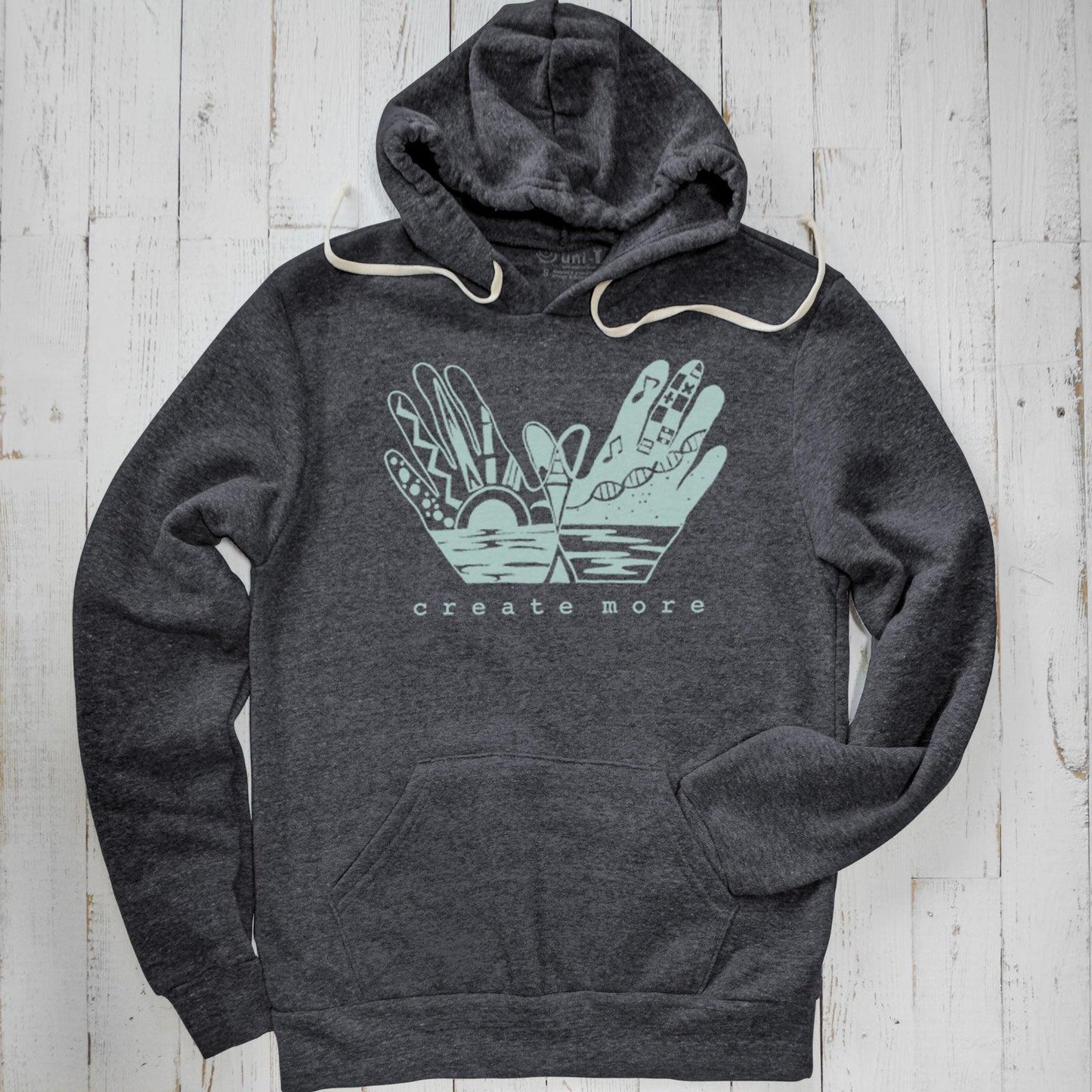 CREATE MORE Unisex Hoodie - Uni-T
