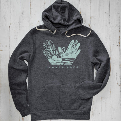 CREATE MORE Unisex Hoodie - Uni-T
