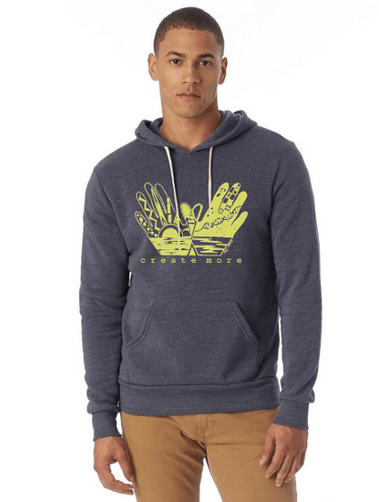 CREATE MORE Unisex Hoodie - Uni-T
