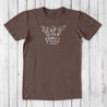 Cactus T-Shirt For Men - Strictly Prickly Dark Brown / Xs Mss