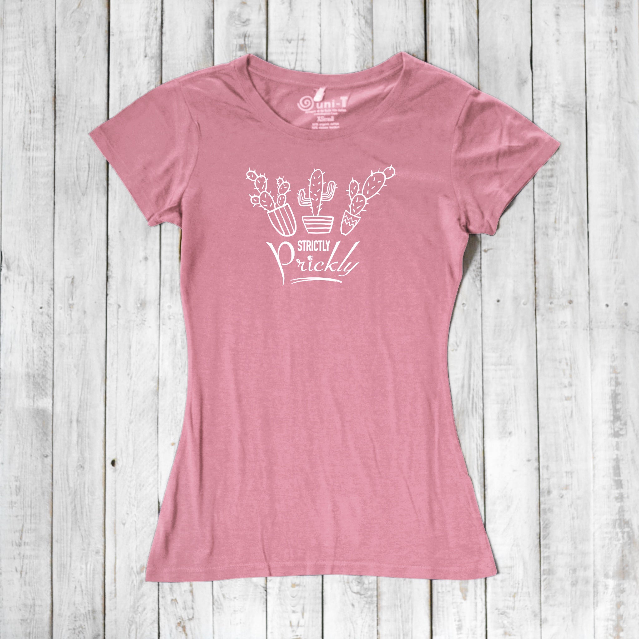 Cactus T-Shirt for Women - Strictly Prickly Uni-T