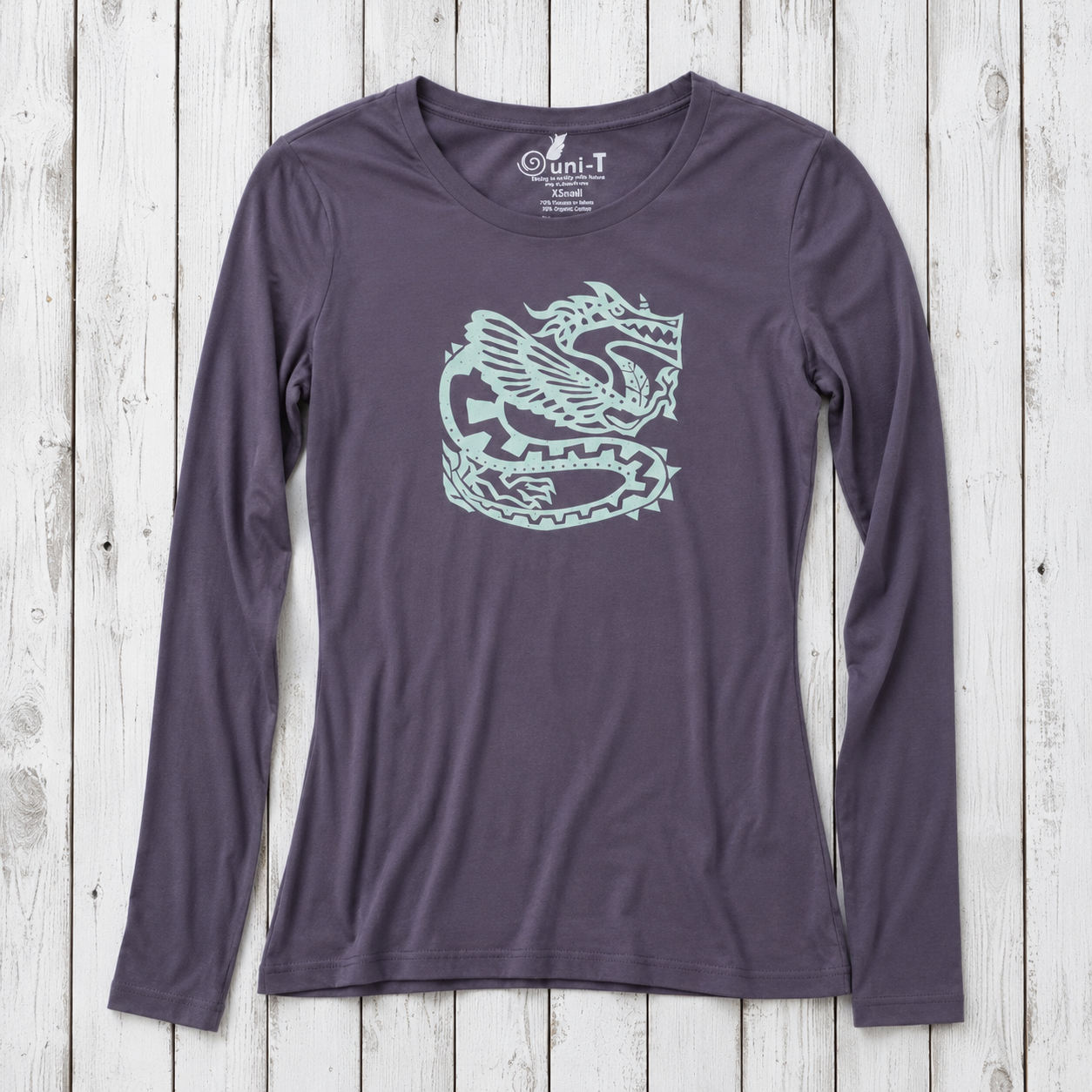 Ancient Dragon Long Sleeve T-shirt for Women