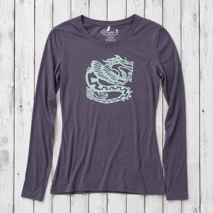 Ancient Dragon Long Sleeve T-shirt for Women