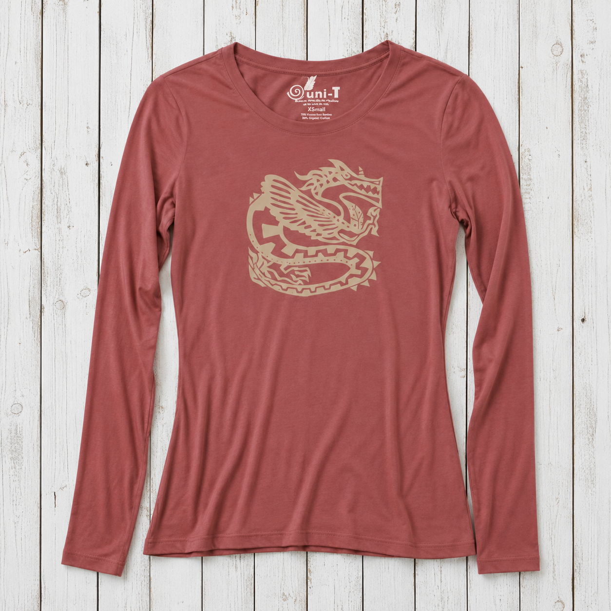 Ancient Dragon Long Sleeve T-shirt for Women