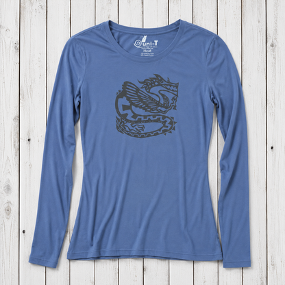 Ancient Dragon Long Sleeve T-shirt for Women