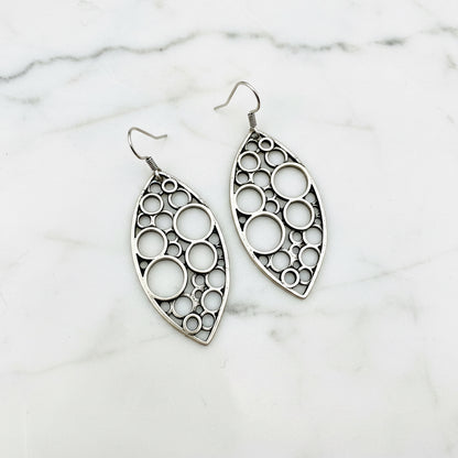 Circle Marquise Earrings