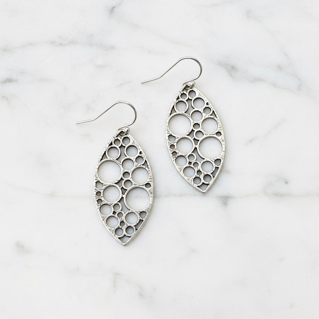 Circle Marquise Earrings