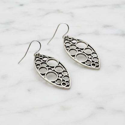 Circle Marquise Earrings