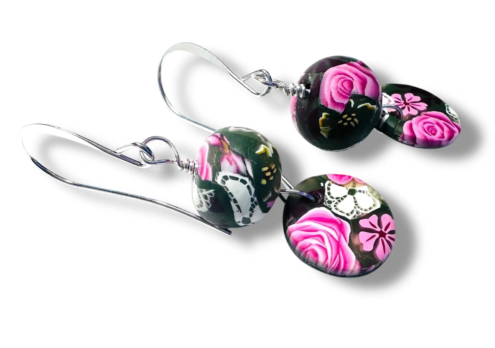 Clay Earrings-Spring Floral Collection* Janine Gerade