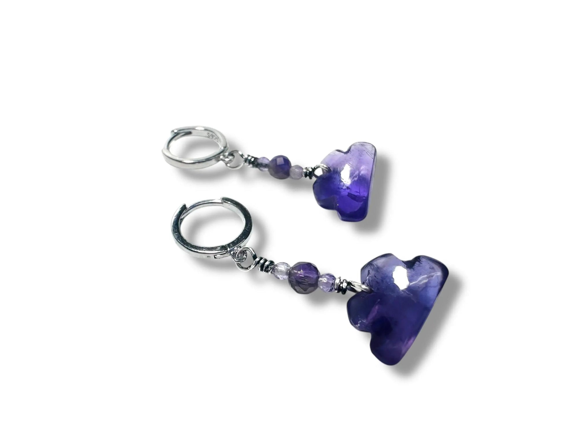 Cloud Earrings/Amethyst Cloud Earrings* Janine Gerade