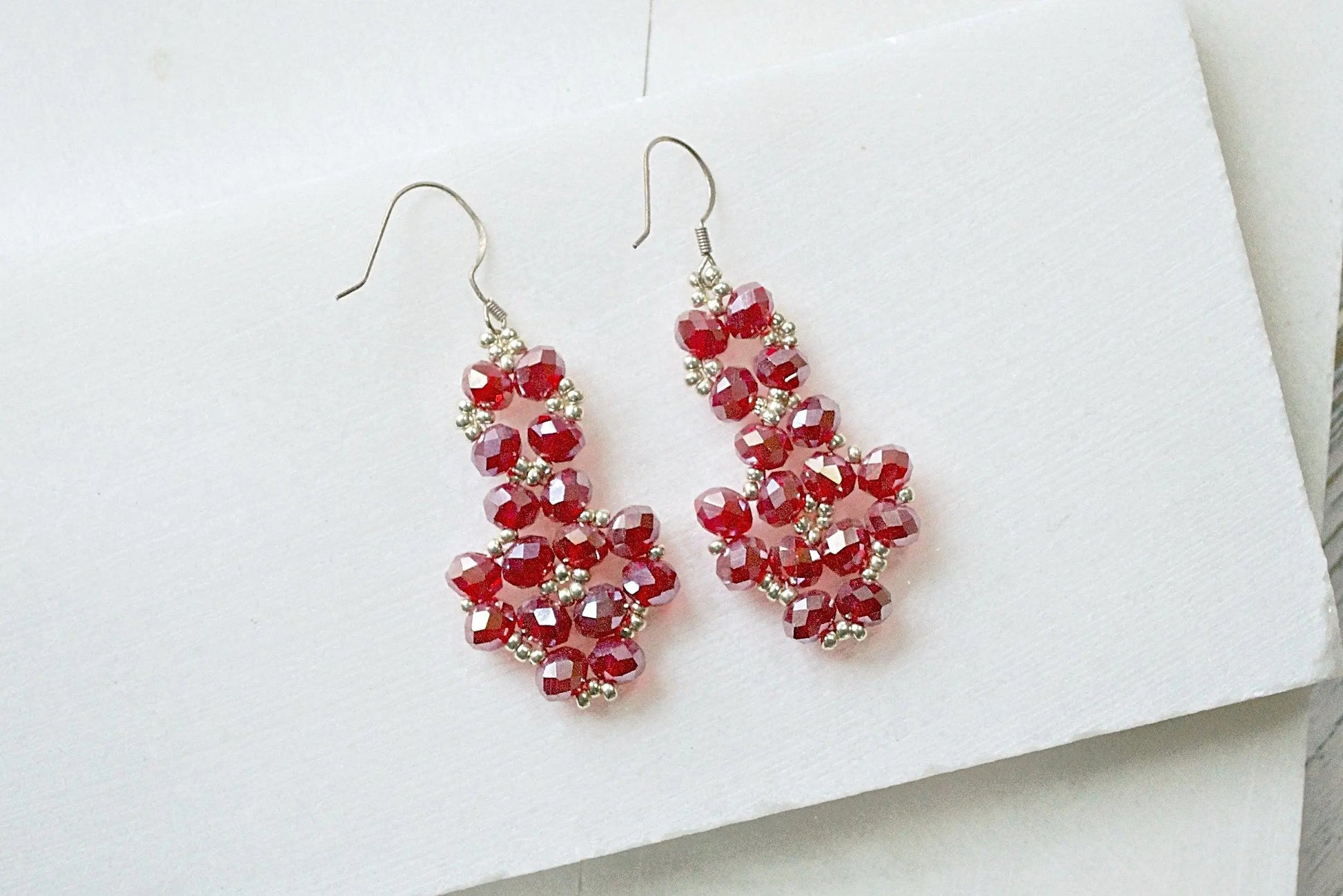 Czech Crystals Earrings - Uni-T