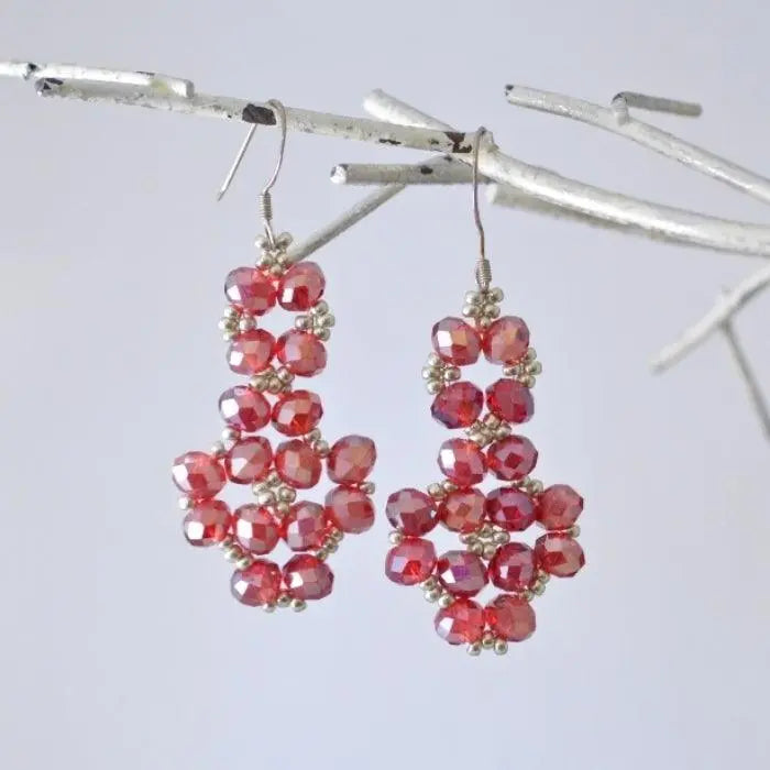 Czech Crystals Earrings - Uni-T