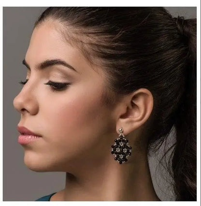 Czech Crystals & Seed Beads Earrings - Uni-T