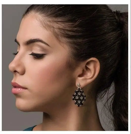 Czech Crystals & Seed Beads Earrings - Uni-T