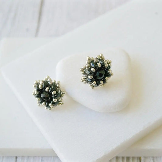 Czech Crystals & Seed Beads Earrings - Uni-T