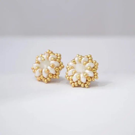 Czech Crystals & Seed Beads Studs - Uni-T