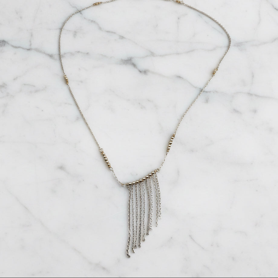 Cascading Chain Necklace