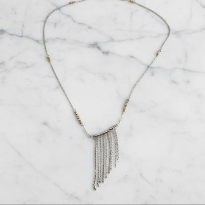 Cascading Chain Necklace