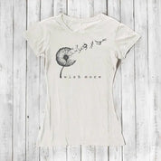 Dandelion T-shirt for Women - Wish More Tee in Soft Breathable Fabric