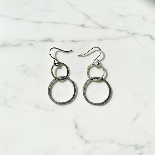 Double Circle Earrings* Janine Gerade