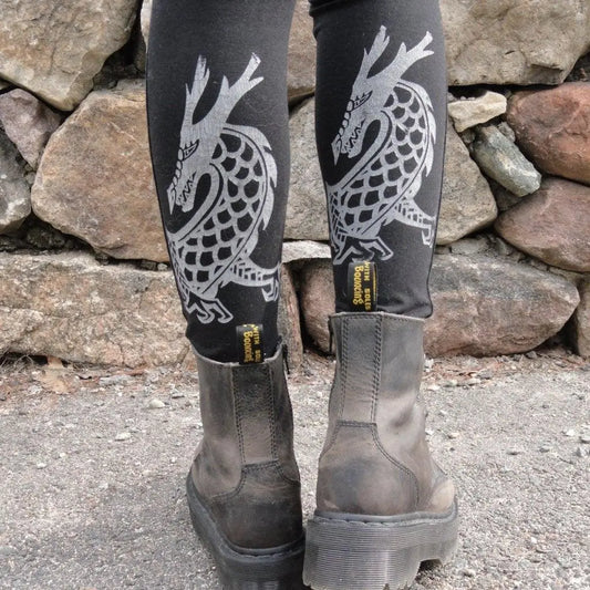 Dragon Organic Cotton Leggings - Uni-T