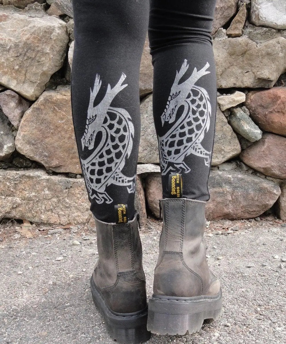 Dragon Organic Cotton Leggings - Uni-T