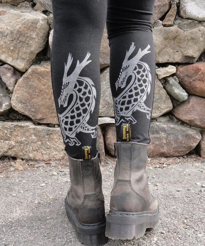 Dragon Organic Cotton Leggings - Uni-T