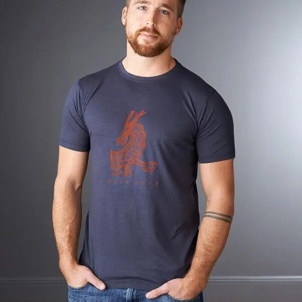 Men's Dragon T-shirt - Dare More with Bold Design