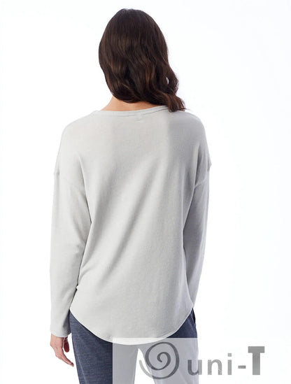 Dropped Shoulder Vintage Heavy Knit Pullover Uni-T
