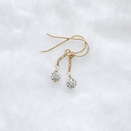 Crystal Dangle Earrings***