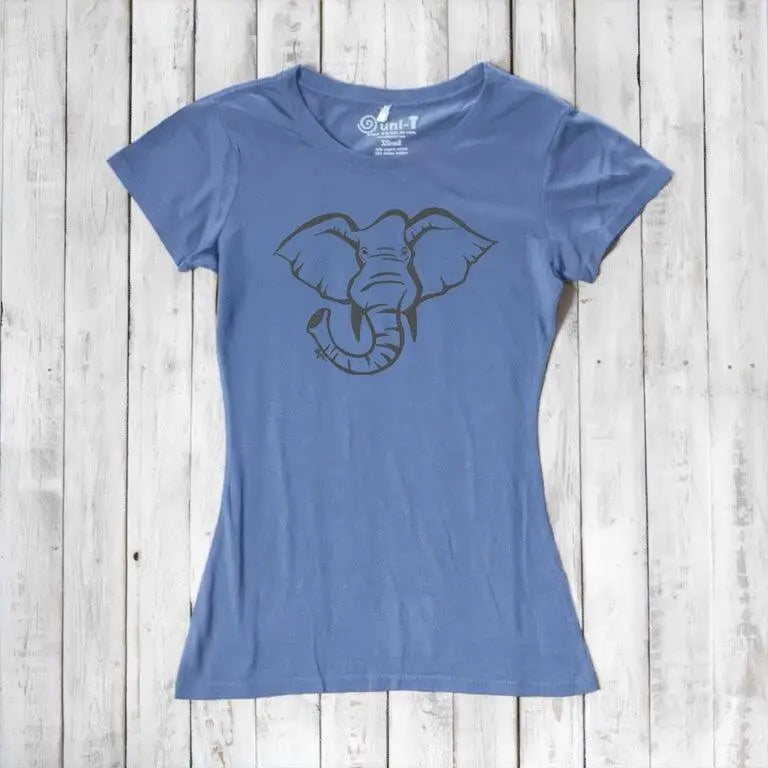 Women's Elephant Shirt - Elegant and Stylish Animal Print