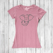 Women's Elephant Shirt - Elegant and Stylish Animal Print