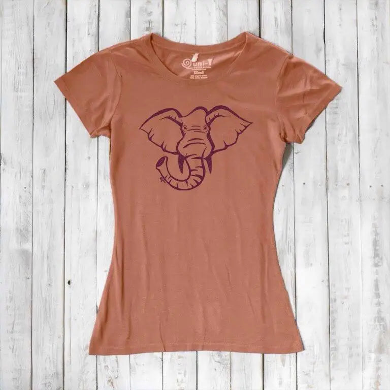 Women's Elephant Shirt - Elegant and Stylish Animal Print