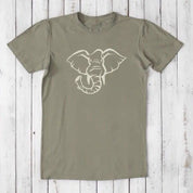 Men's Elephant T-shirt - Classic and Bold Animal Graphic