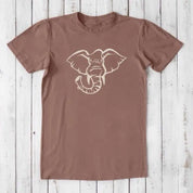 Men's Elephant T-shirt - Classic and Bold Animal Graphic