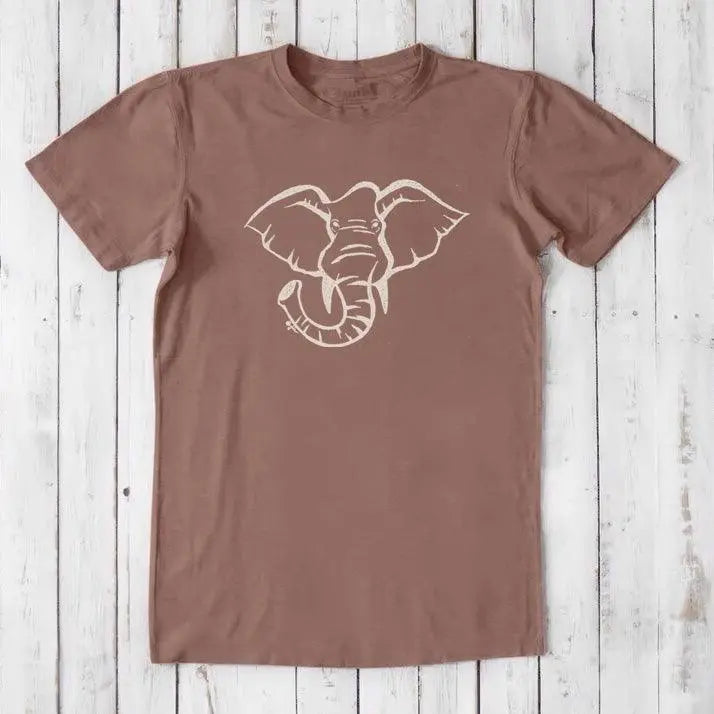 Men's Elephant T-shirt - Classic and Bold Animal Graphic